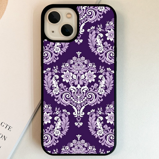 Purple Petal Royale Glass Case