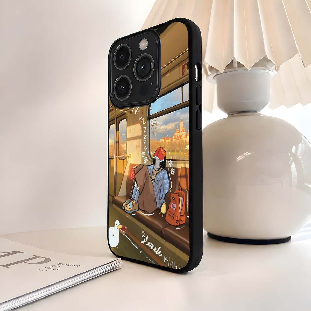 The Quiet Journey Glass Case