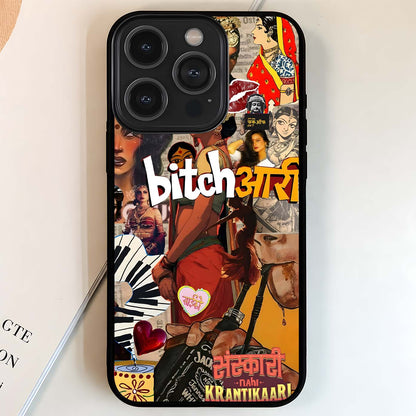 Aesthetic Bitchari Glass Case