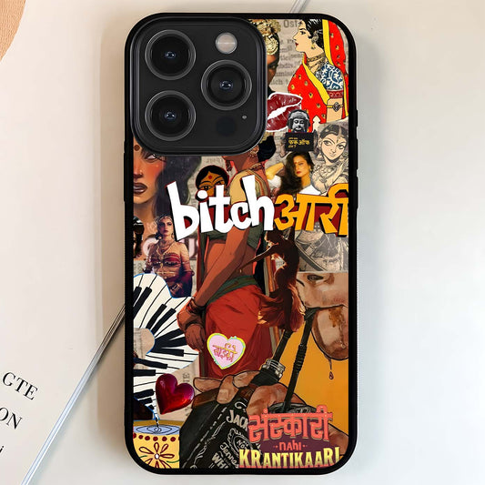Aesthetic Bitchari Glass Case