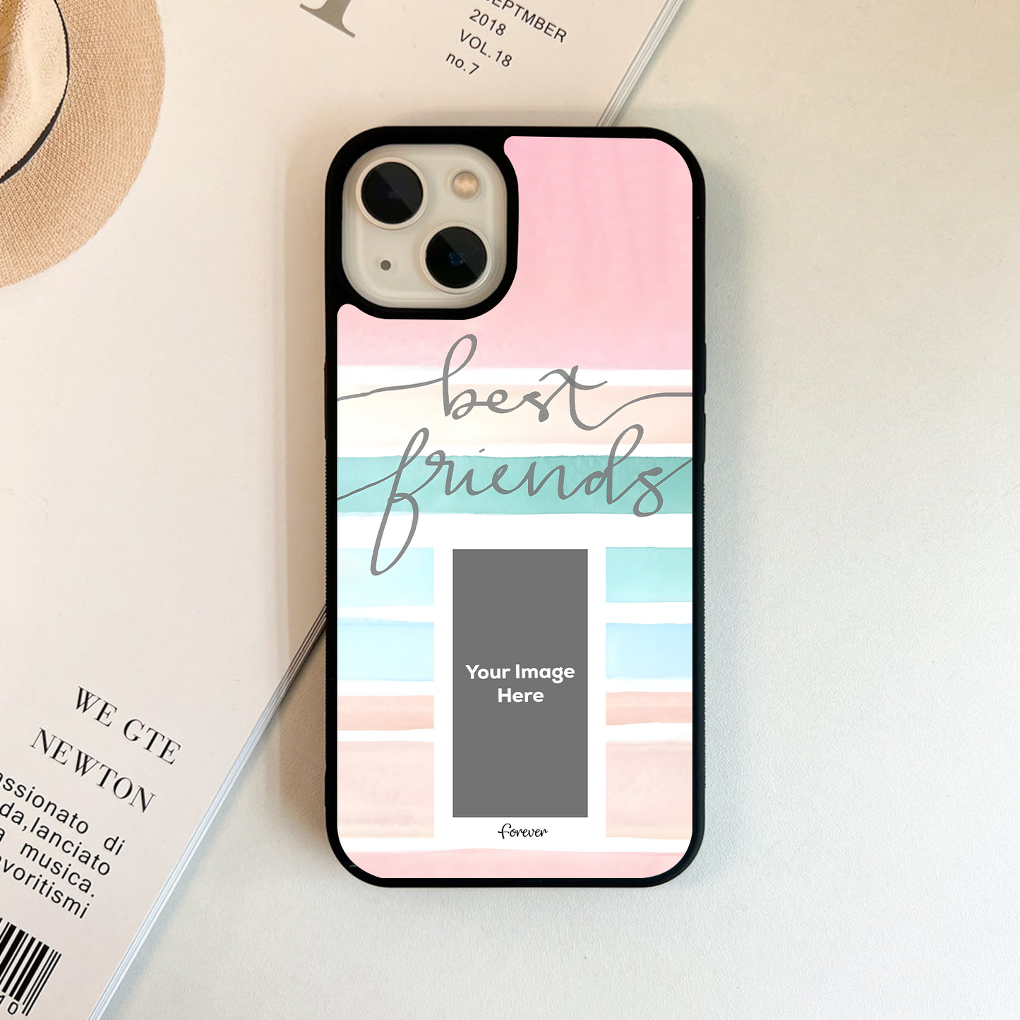 Custom Friend Forever Glass Case