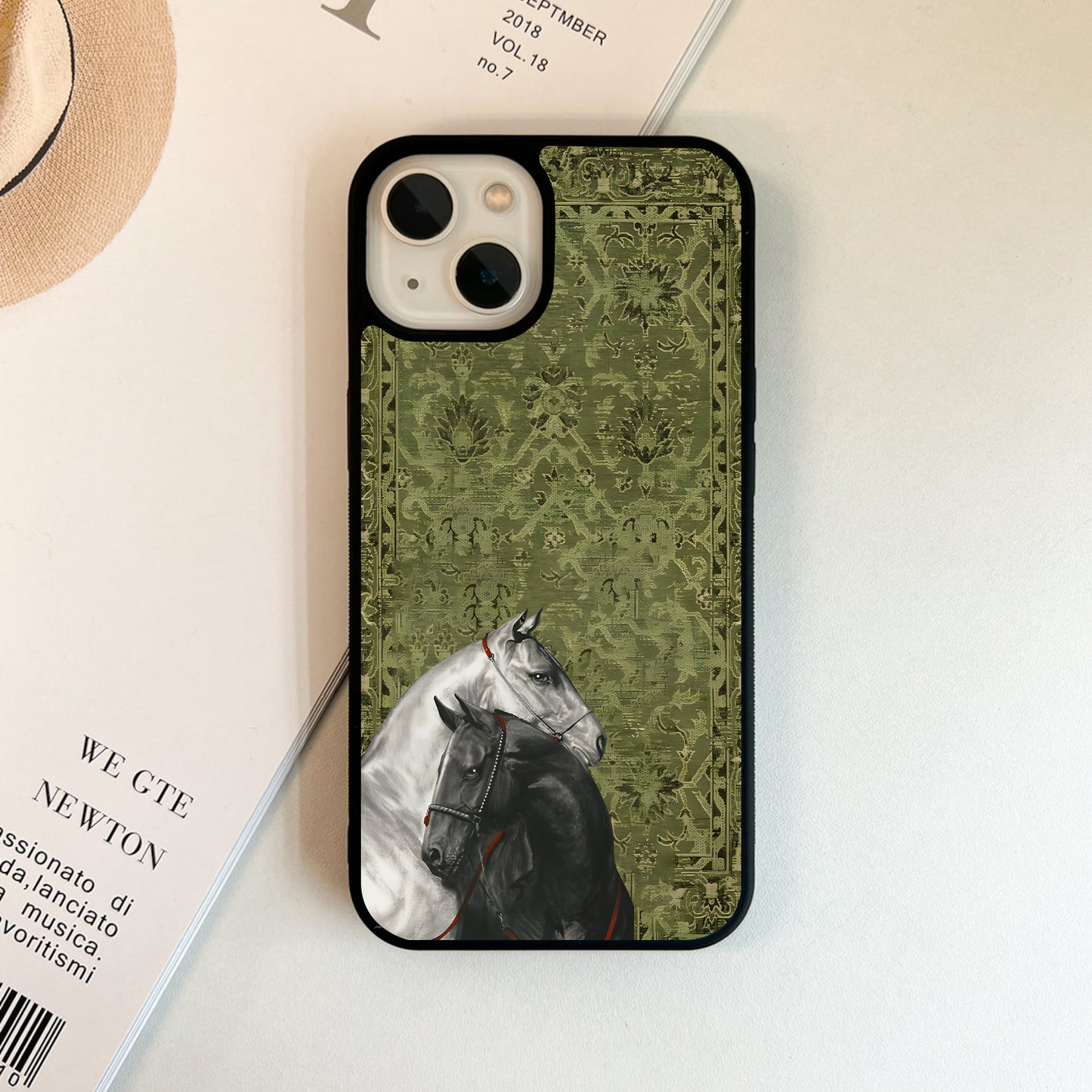 Together Horse Glass Case