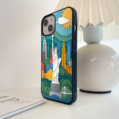 Paris Statue Glass Case