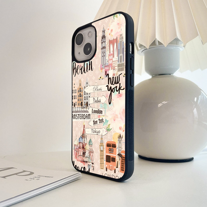 Aesthetic Travel - International Glass Case