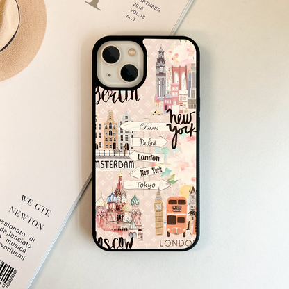 Aesthetic Travel - International Glass Case