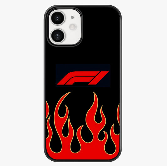 Fire F11 Glass Case showing full back design in clean flat view with glossy glass finish.