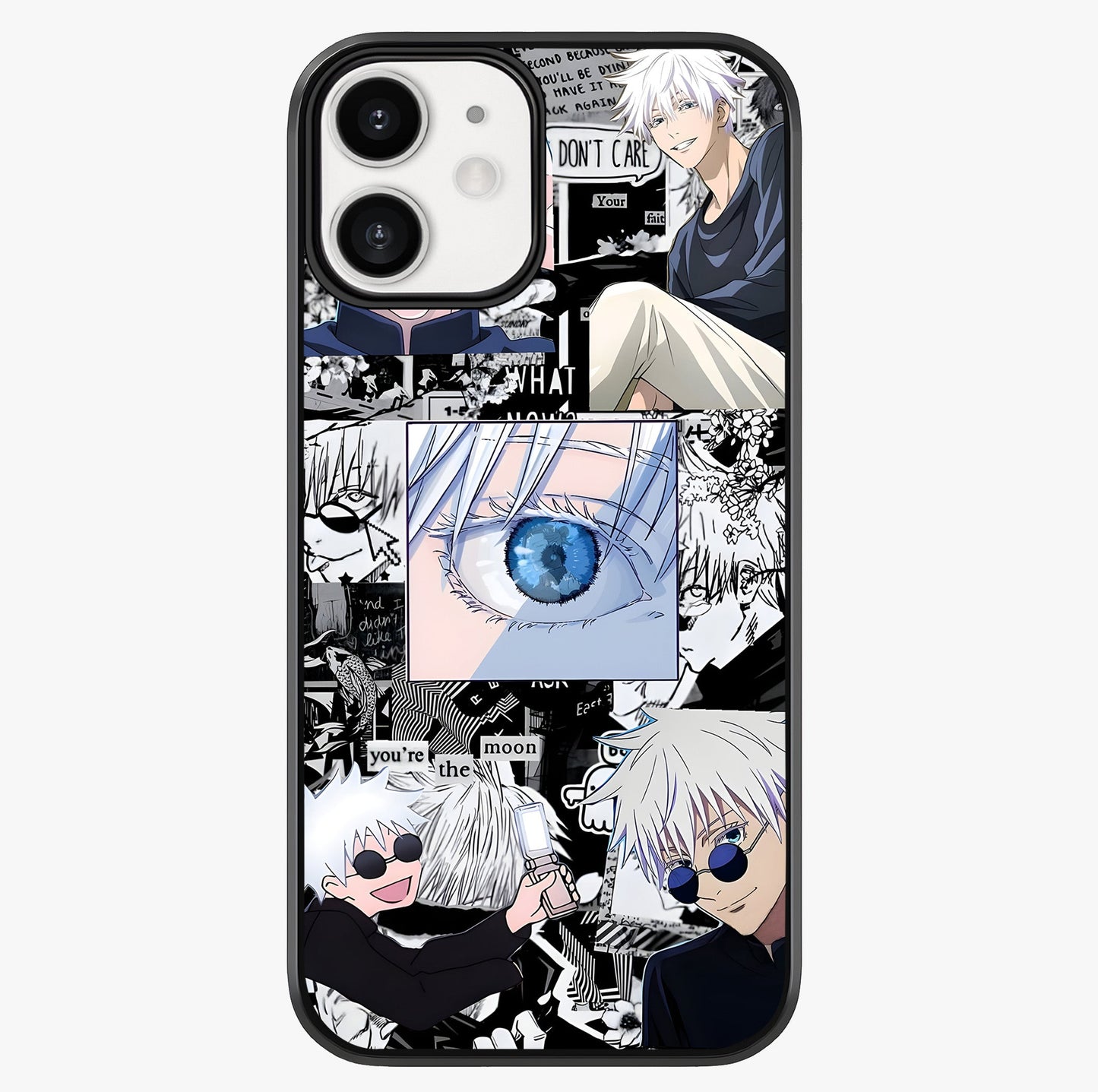 Infinity Sorcerer Chaos Glass Case showing full back design in clean flat view with glossy glass finish.
