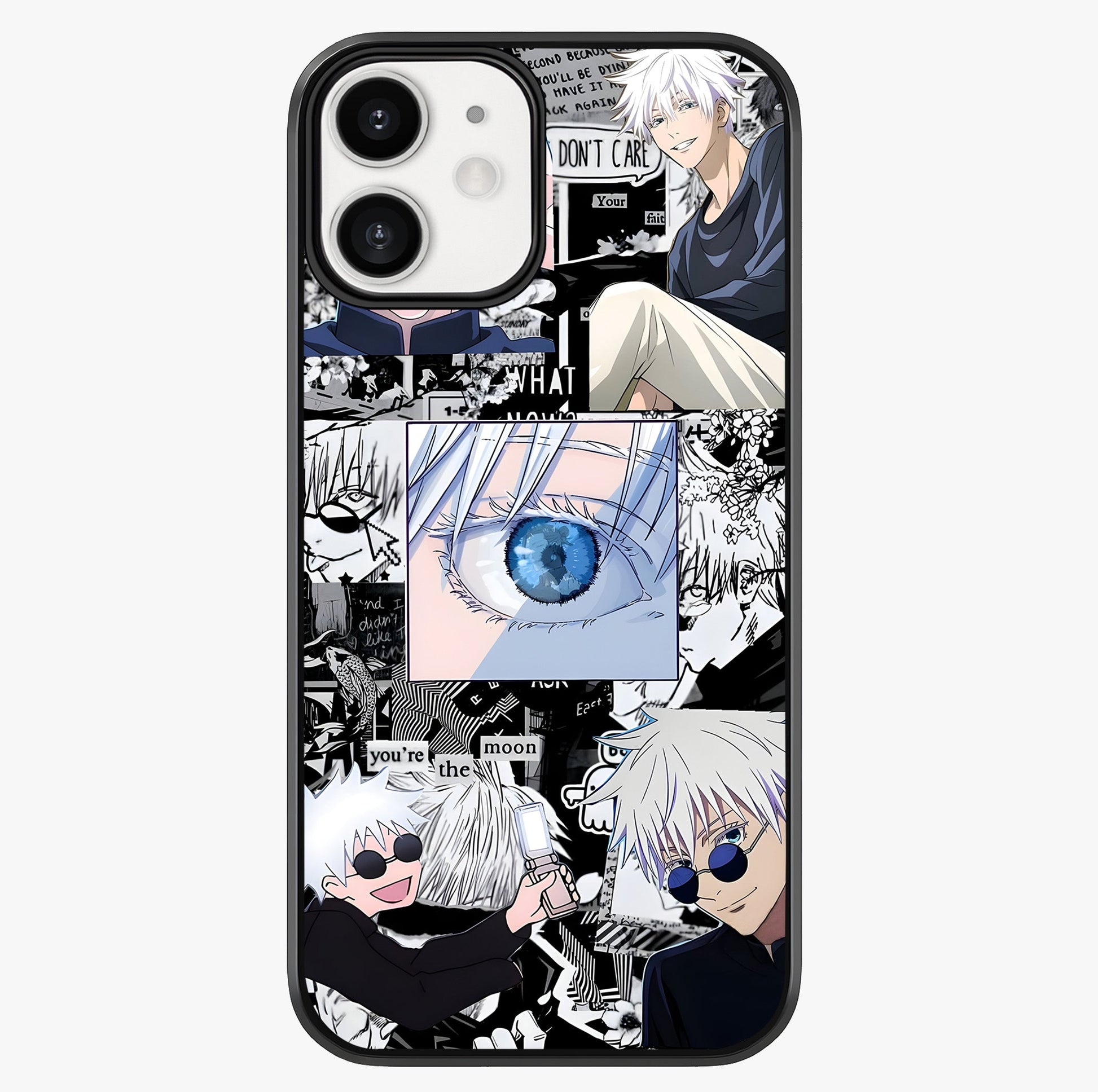 Infinity Sorcerer Chaos Glass Case showing full back design in clean flat view with glossy glass finish.