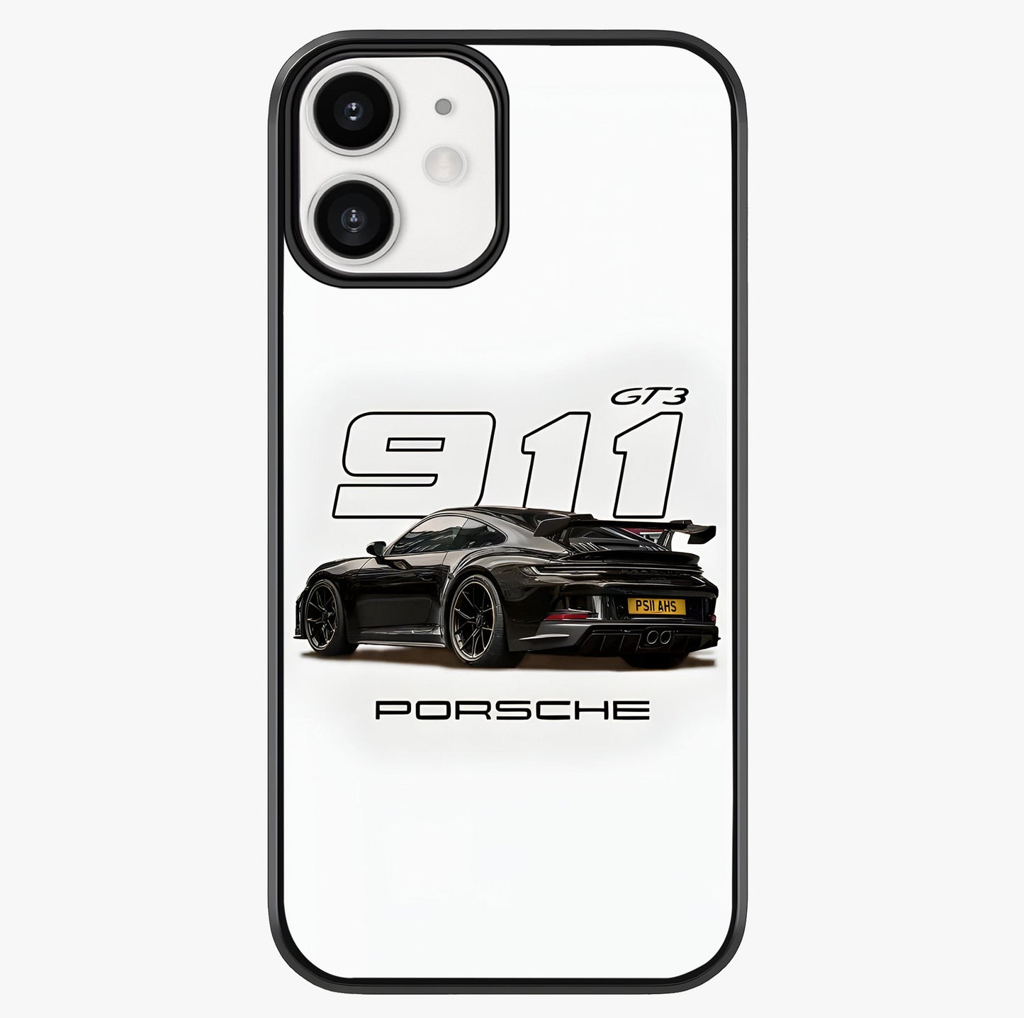Turbo Legacy Icon Glass Case showing full back design in clean flat view with glossy glass finish.
