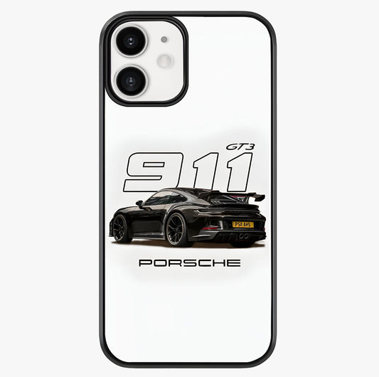 Turbo Legacy Icon Glass Case showing full back design in clean flat view with glossy glass finish.
