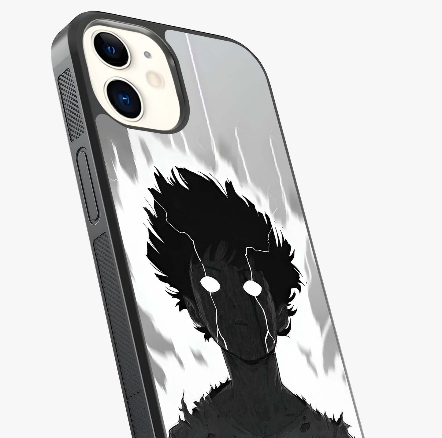 Awakened Inner Rage Glass Case captured at a warm angle highlighting gloss, texture and premium glass finish.