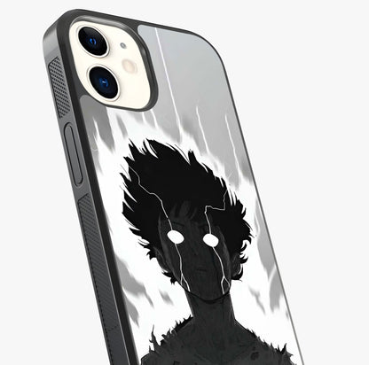 Awakened Inner Rage Glass Case captured at a warm angle highlighting gloss, texture and premium glass finish.