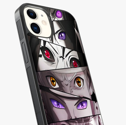 Eyes Of Destiny Glass Case captured at a warm angle highlighting gloss, texture and premium glass finish.
