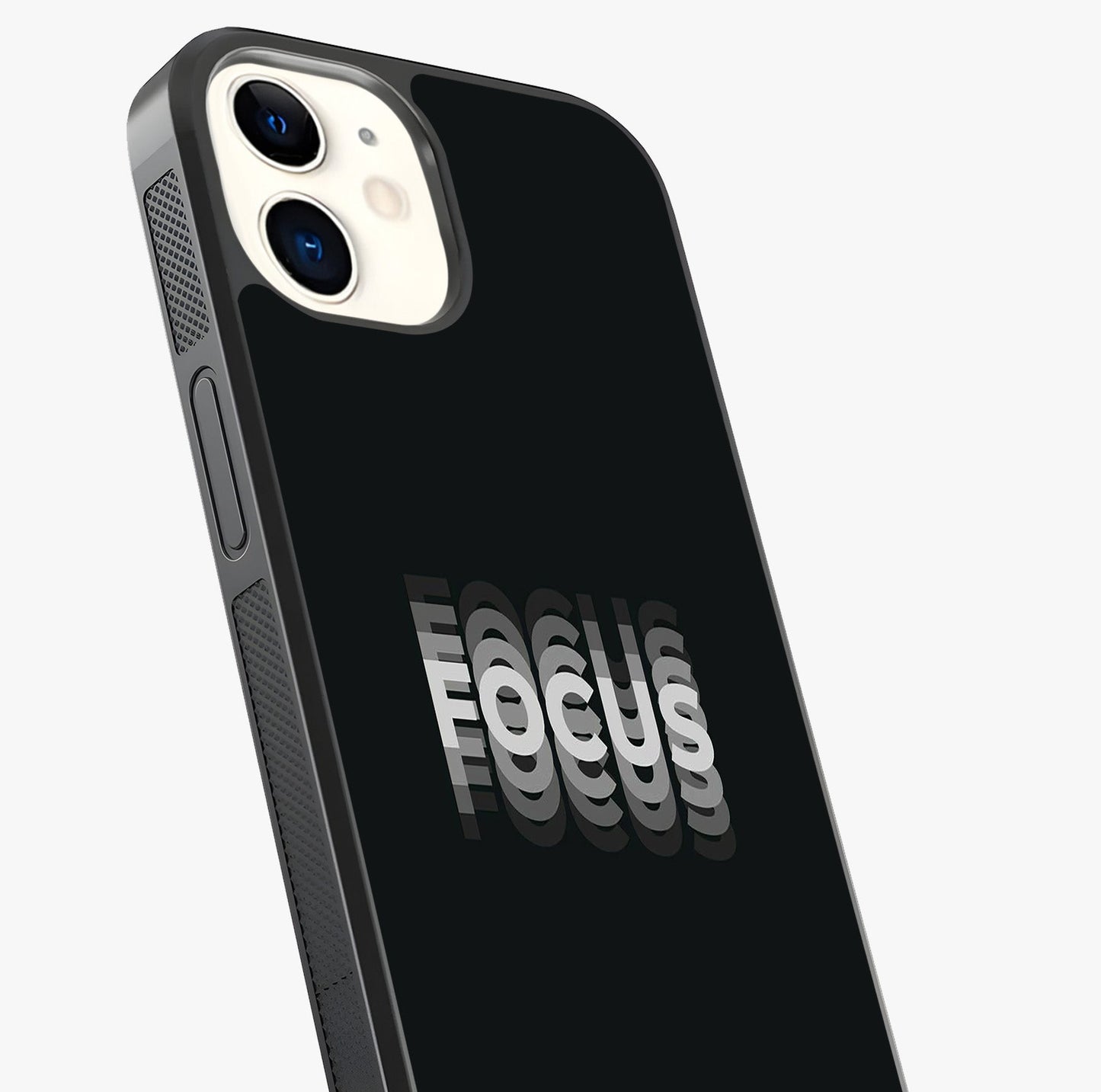 Focus Mode On Glass Case captured at a warm angle highlighting gloss, texture and premium glass finish.