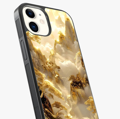 Gates Of Illumination Glass Case captured at a warm angle highlighting gloss, texture and premium glass finish.