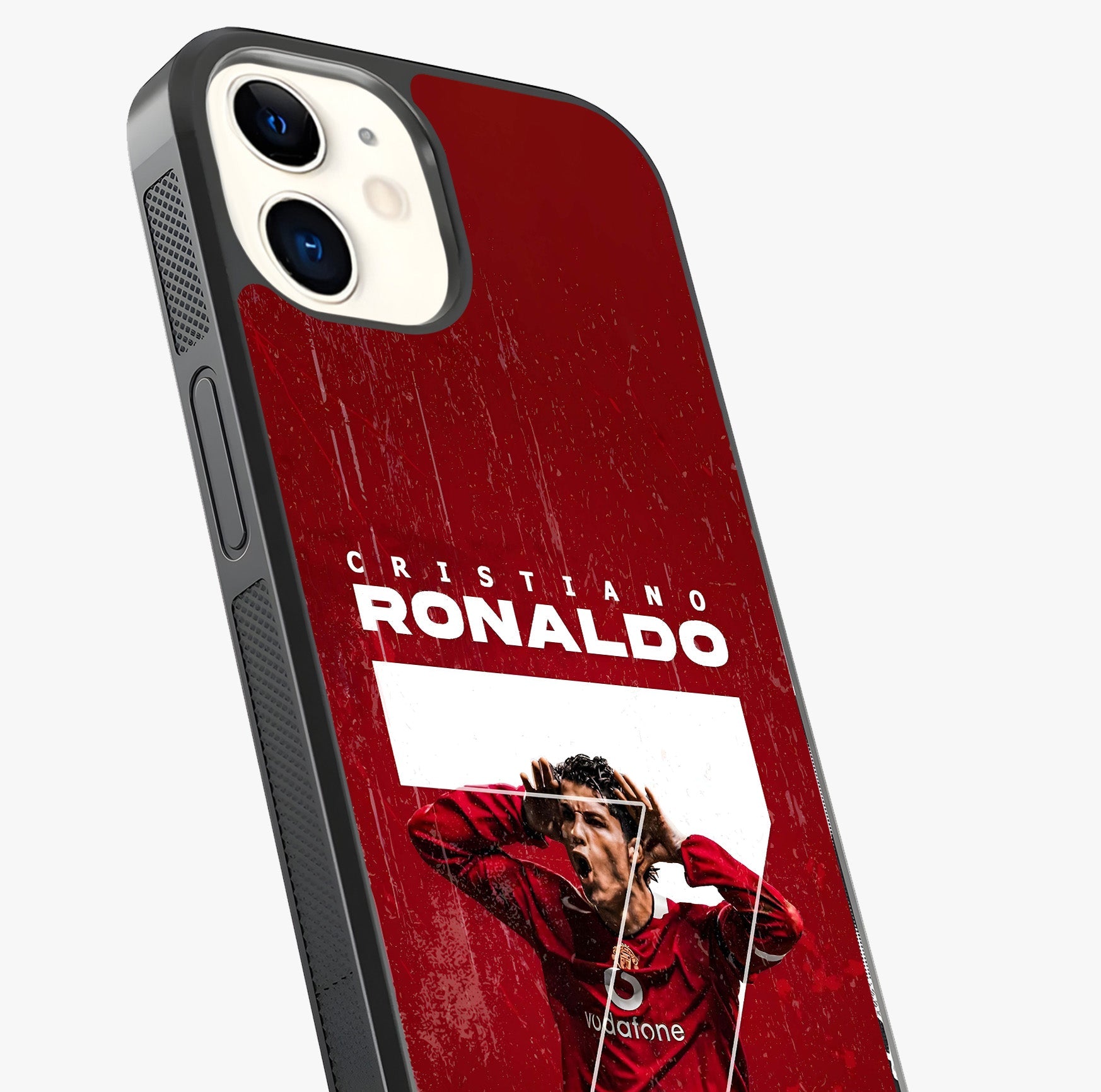 Goal Celebration Legacy Glass Case captured at a warm angle highlighting gloss, texture and premium glass finish.