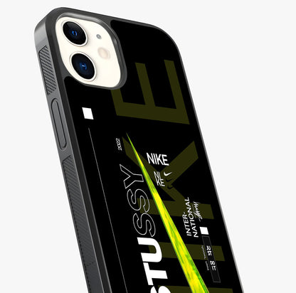 Neon Street Edition Glass Case captured at a warm angle highlighting gloss, texture and premium glass finish.