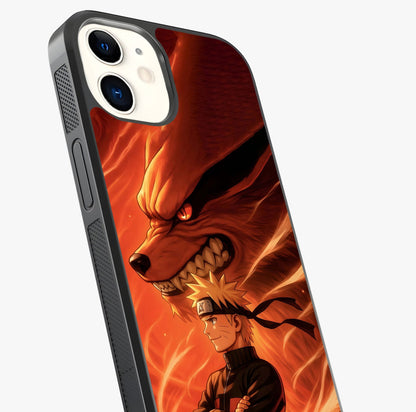 Nine Tails Legacy Glass Case captured at a warm angle highlighting gloss, texture and premium glass finish.
