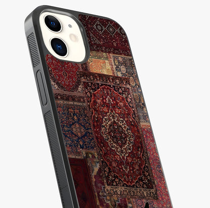 Regal Magic Cat Apple Glass Case captured at a warm angle highlighting gloss, texture and premium glass finish.