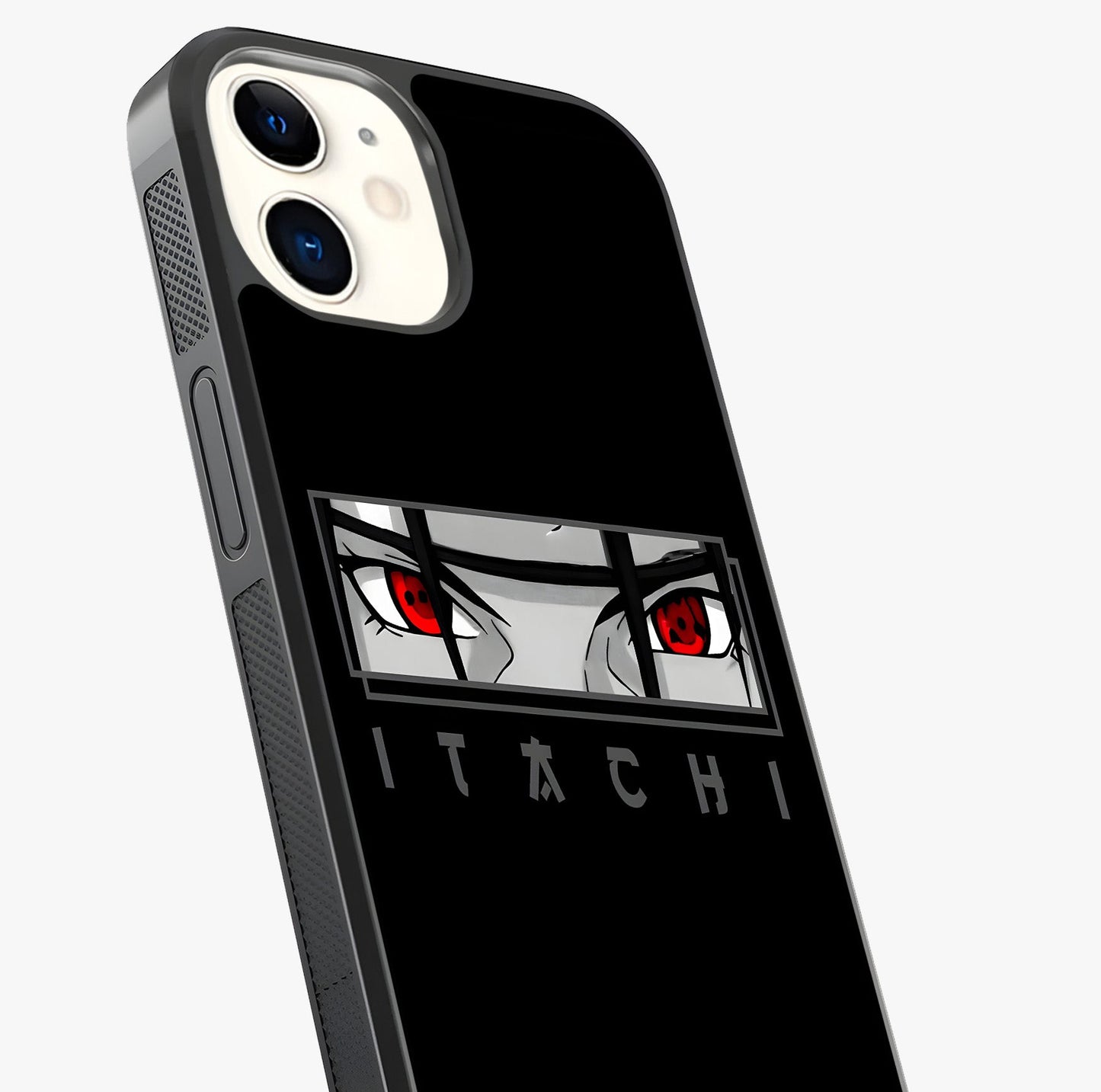 Scarlet Gaze Dominance Glass Case captured at a warm angle highlighting gloss, texture and premium glass finish.