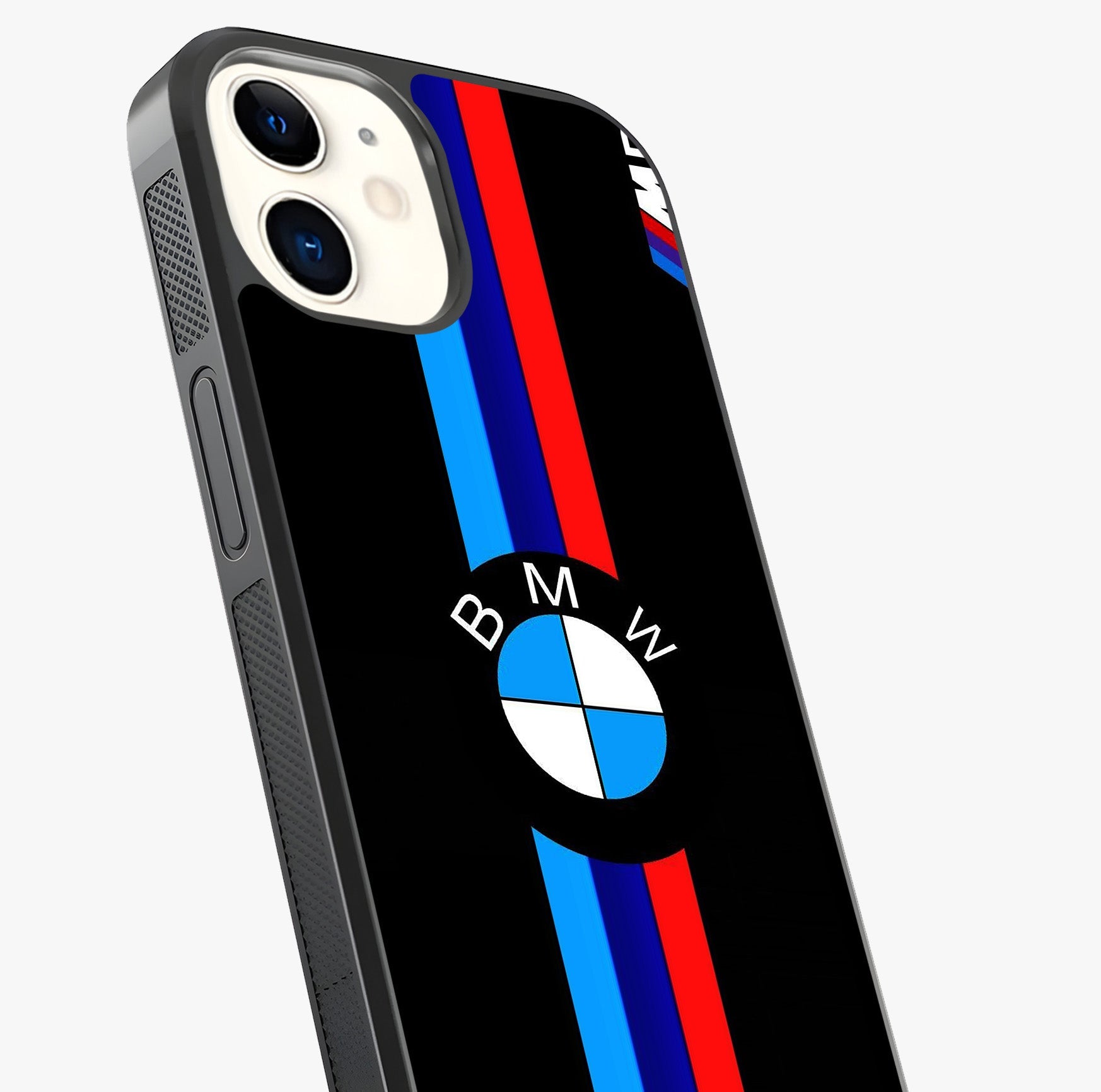 Turbo Bmw Beast Glass Case captured at a warm angle highlighting gloss, texture and premium glass finish.
