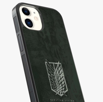 Wings Of Freedom Glass Case captured at a warm angle highlighting gloss, texture and premium glass finish.