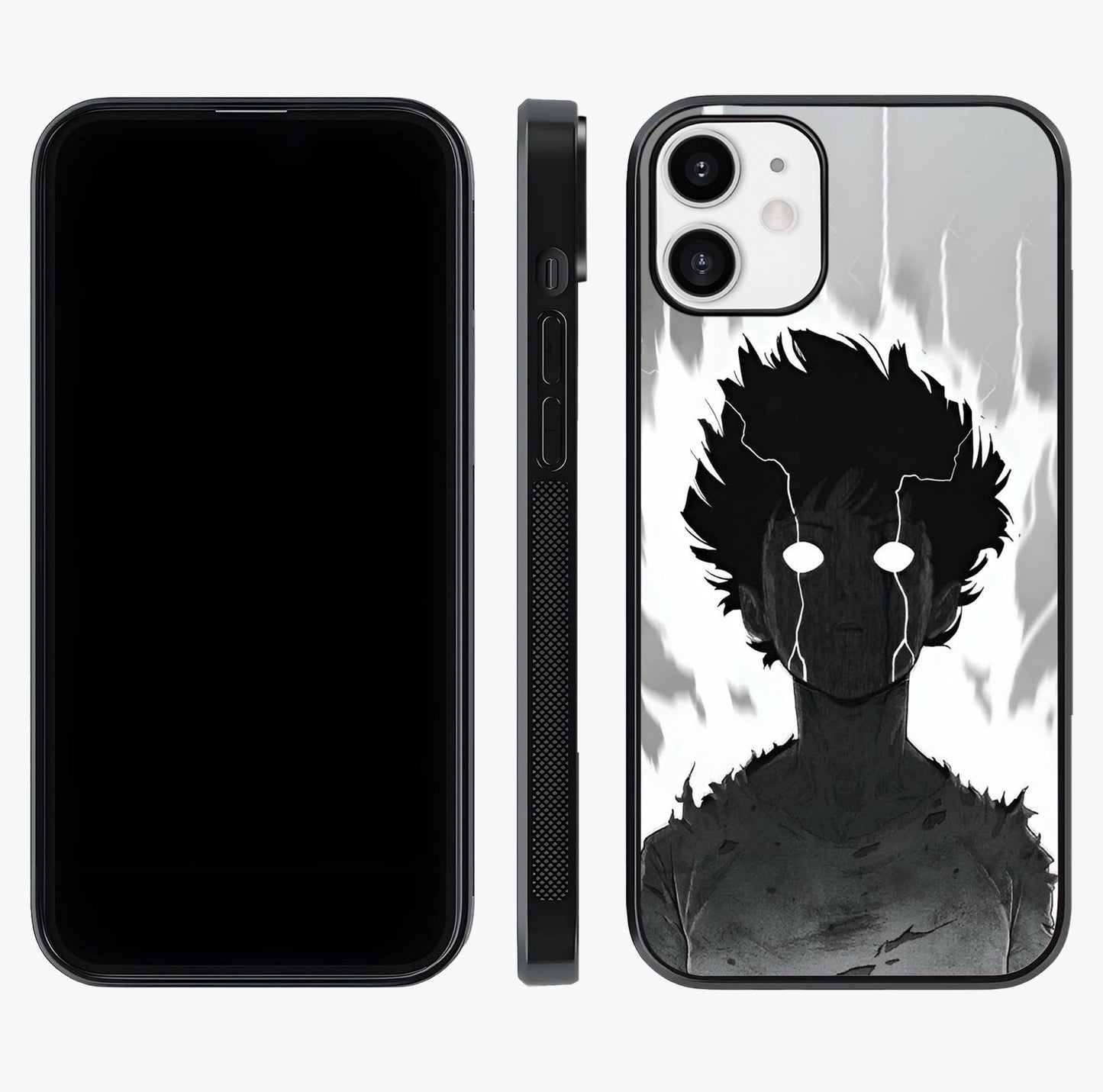 Awakened Inner Rage Glass Case displayed upright for full design visibility and premium finish.