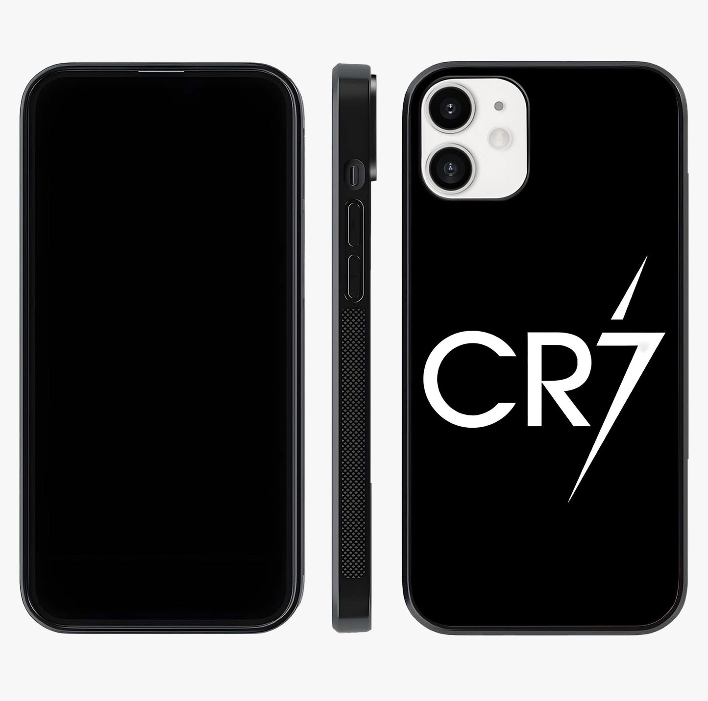 Cr7 Elite Strike Glass Case displayed upright for full design visibility and premium finish.