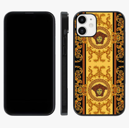 Golden Royal Heritage Glass Case displayed upright for full design visibility and premium finish.