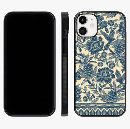 Heirloom Wild Bloom Glass Case displayed upright for full design visibility and premium finish.