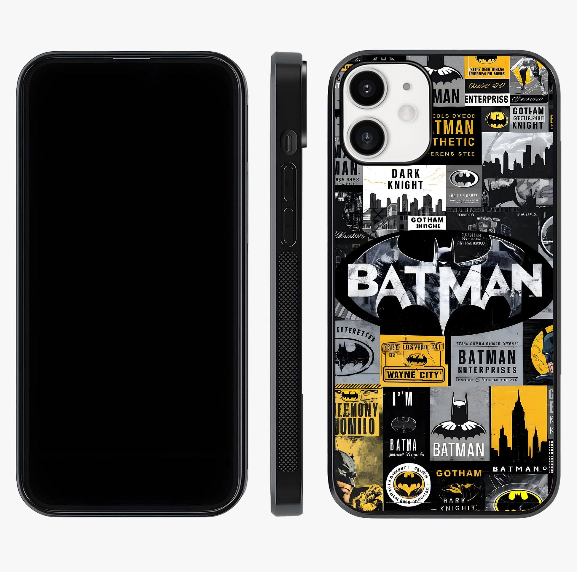 Knight Gotham Rise Glass Case displayed upright for full design visibility and premium finish.
