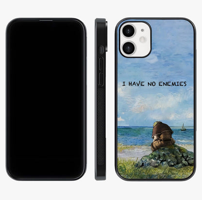 Peace Beyond War Glass Case displayed upright for full design visibility and premium finish.