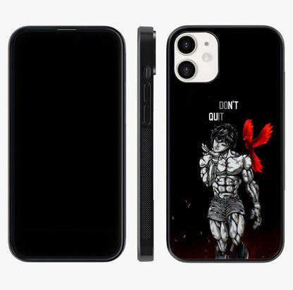 Rise Beyond Limits Glass Case displayed upright for full design visibility and premium finish.