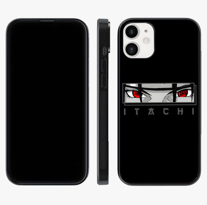Scarlet Gaze Dominance Glass Case displayed upright for full design visibility and premium finish.