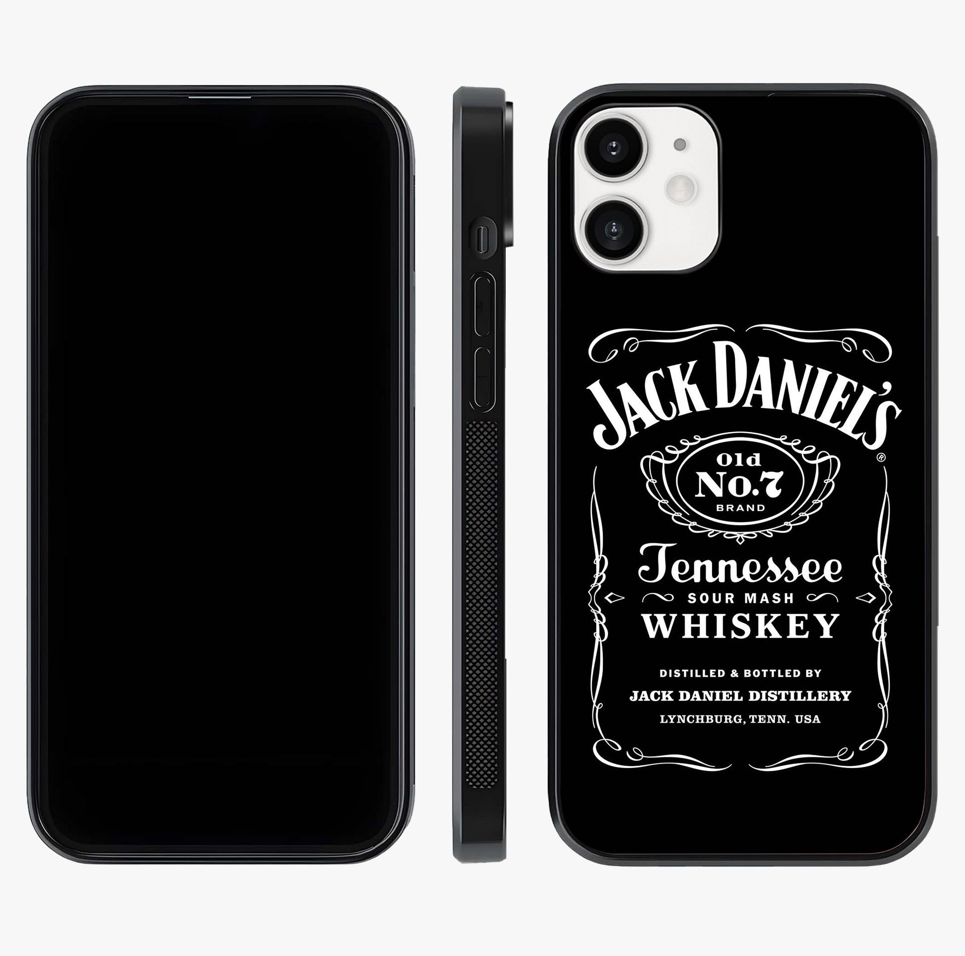 Vintage Whiskey Heritage Glass Case displayed upright for full design visibility and premium finish.