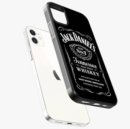 Vintage Whiskey Heritage Glass Case laid diagonally highlighting side profile, edges and glossy glass shine.
