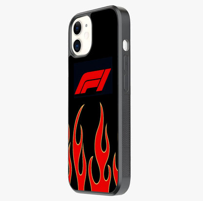 Fire F11 Glass Case photographed in natural light showing reflective finish and design depth.