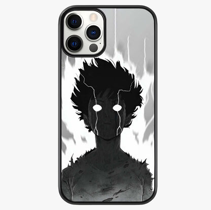Awakened Inner Rage Glass Case showing full back design in clean flat view with glossy glass finish.