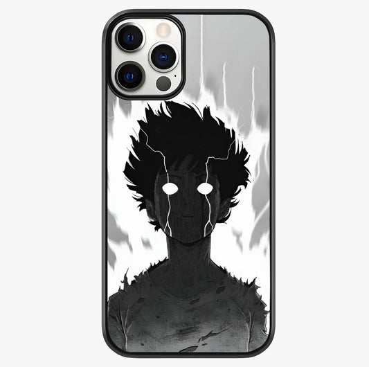 Awakened Inner Rage Glass Case showing full back design in clean flat view with glossy glass finish.