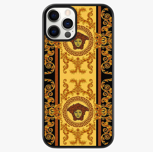 Golden Stallion Moonride Glass Case showing full back design in clean flat view with glossy glass finish.