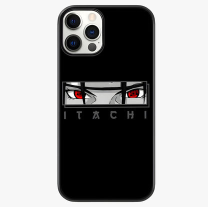 Scarlet Gaze Dominance Glass Case showing full back design in clean flat view with glossy glass finish.