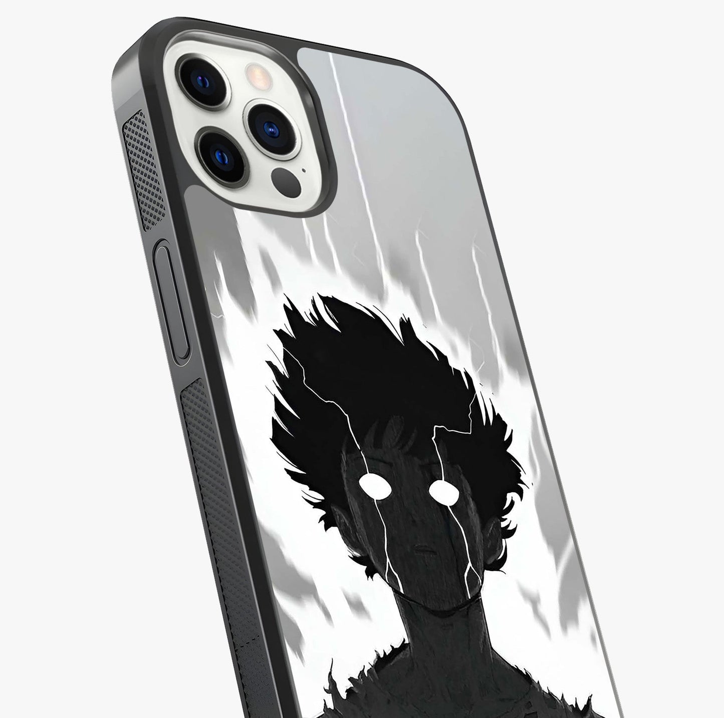 Awakened Inner Rage Glass Case captured at a warm angle highlighting gloss, texture and premium glass finish.
