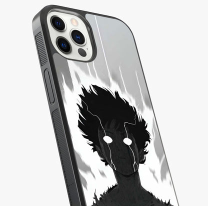 Awakened Inner Rage Glass Case captured at a warm angle highlighting gloss, texture and premium glass finish.