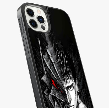 Berserker Blood Oath Glass Case captured at a warm angle highlighting gloss, texture and premium glass finish.