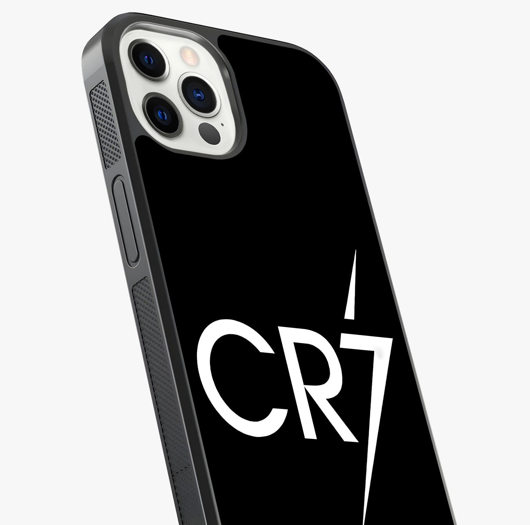 Cr7 Elite Strike Glass Case captured at a warm angle highlighting gloss, texture and premium glass finish.