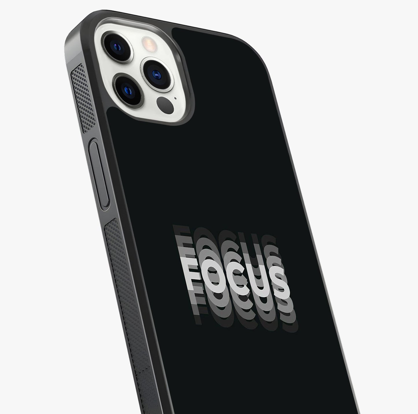 Focus Mode On Glass Case captured at a warm angle highlighting gloss, texture and premium glass finish.