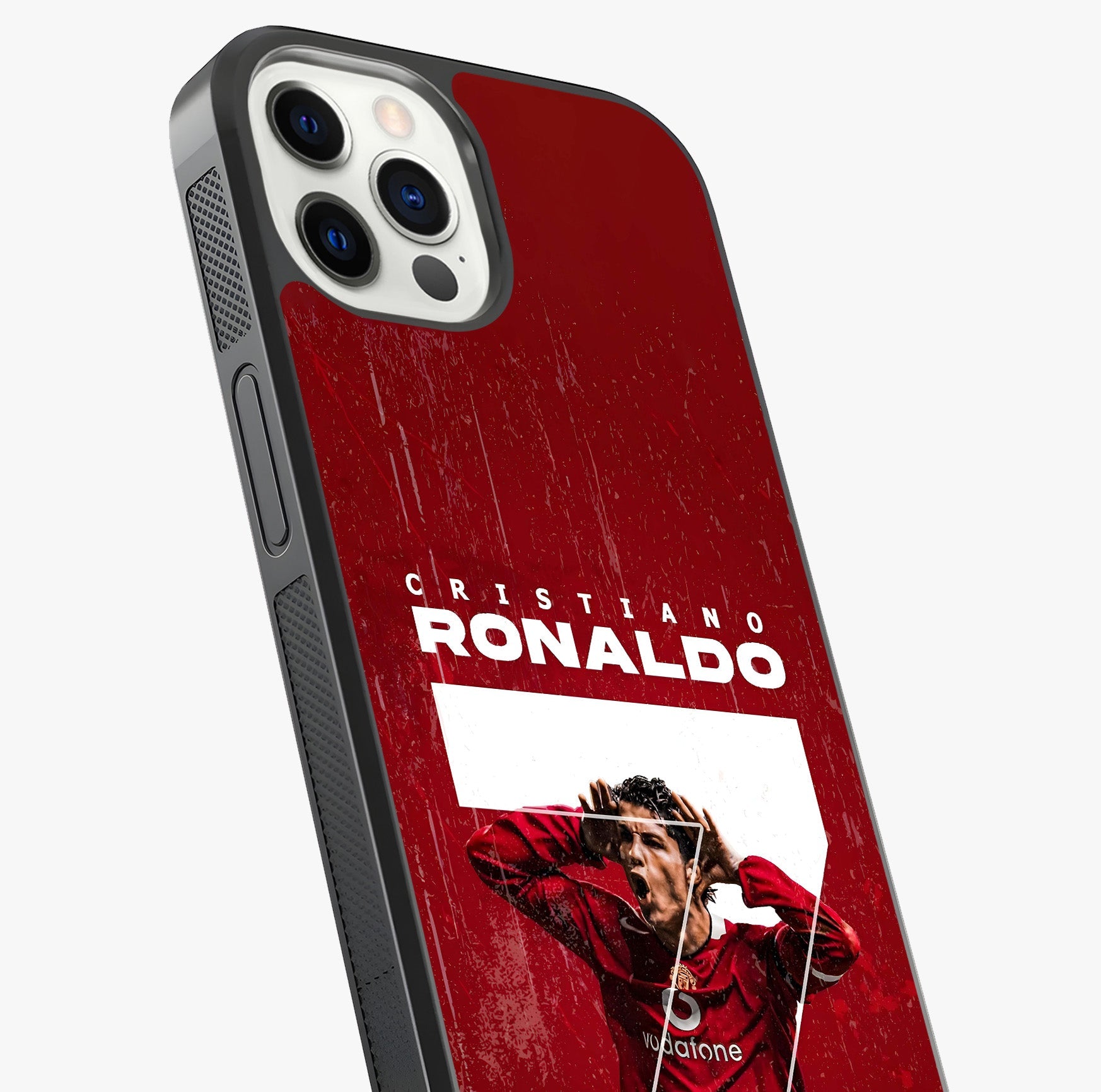 Goal Celebration Legacy Glass Case captured at a warm angle highlighting gloss, texture and premium glass finish.