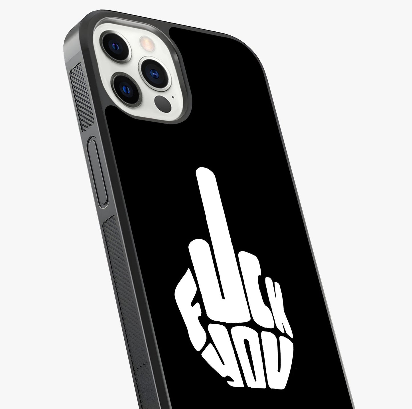 Rebel Mode On Glass Case captured at a warm angle highlighting gloss, texture and premium glass finish.