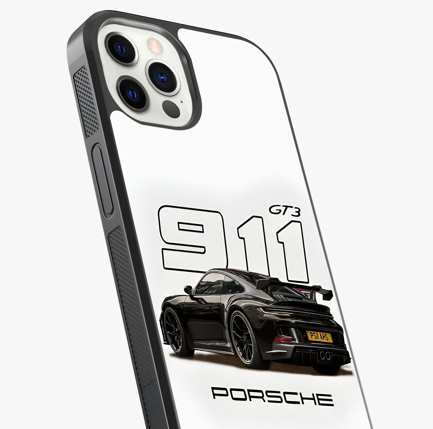 Turbo Legacy Icon Glass Case captured at a warm angle highlighting gloss, texture and premium glass finish.