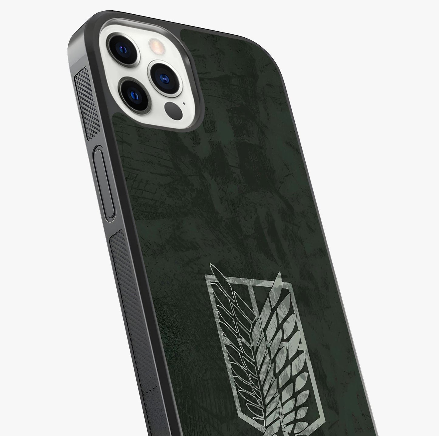 Wings Of Freedom Glass Case captured at a warm angle highlighting gloss, texture and premium glass finish.